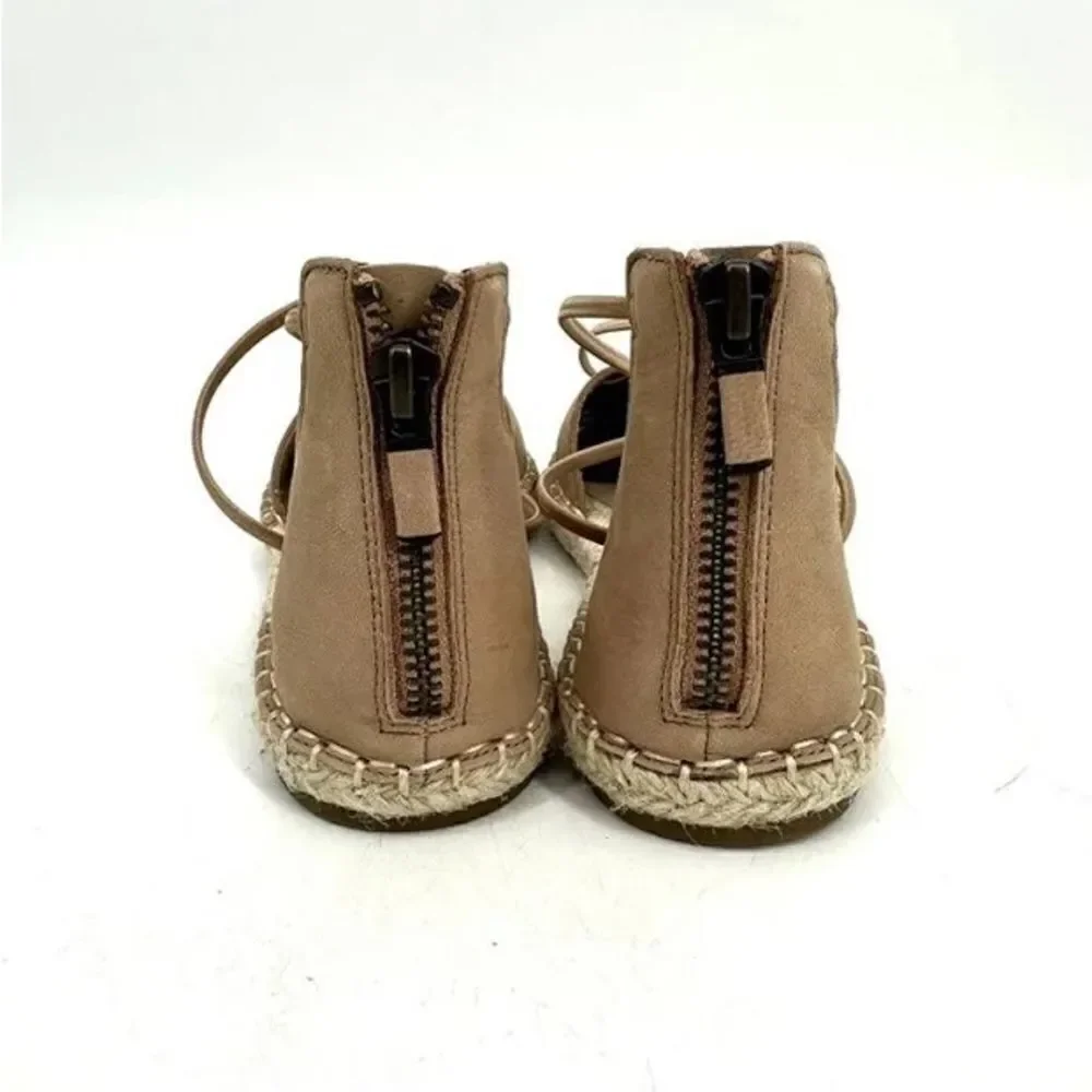 NWOT Eileen Fisher lace D’Orsay espadrille flats size 8